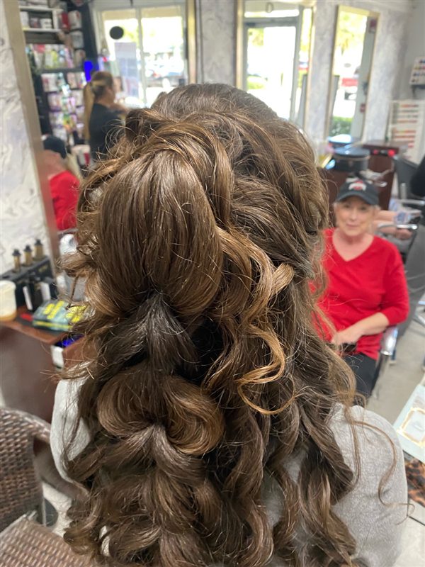 Hair styled at Professional Beauty Bar in Sarasota, look 30