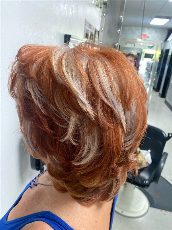 Hair styled at Professional Beauty Bar in Sarasota, look 34