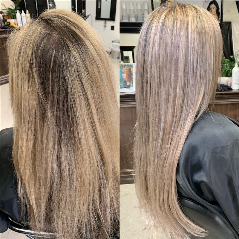 Hair styled at Professional Beauty Bar in Sarasota, look 25