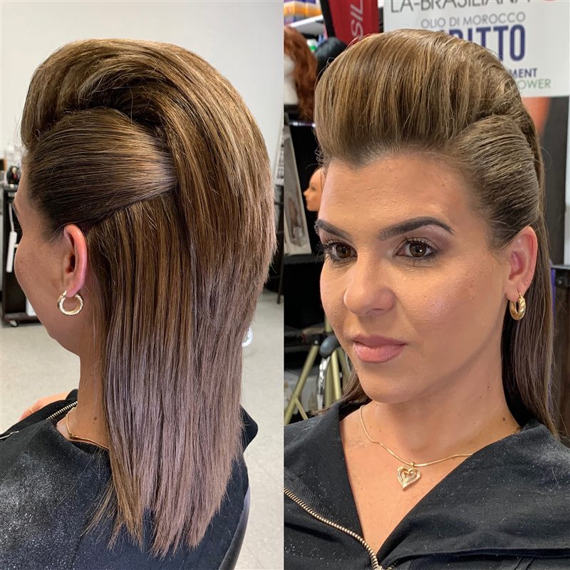 Hair extension transformation at Professional Beauty Bar, look 3