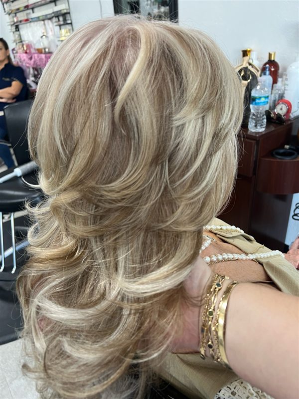 Hair styled at Professional Beauty Bar in Sarasota, look 51