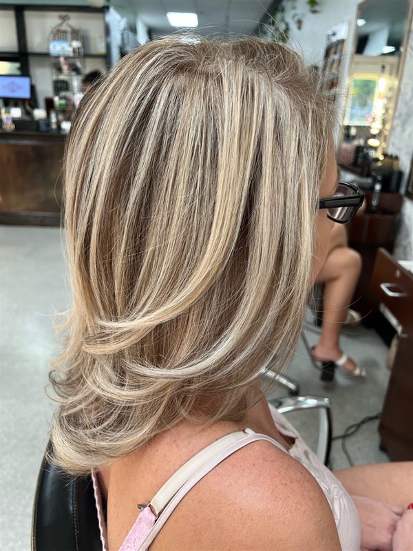 Hair styled at Professional Beauty Bar in Sarasota, look 39