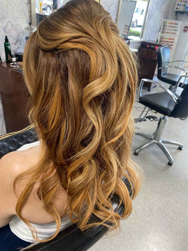Hair styled at Professional Beauty Bar in Sarasota, look 13