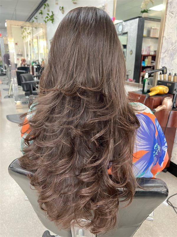 Hair styled at Professional Beauty Bar in Sarasota, look 37