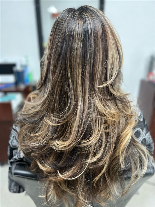 Hair styled at Professional Beauty Bar in Sarasota, look 63