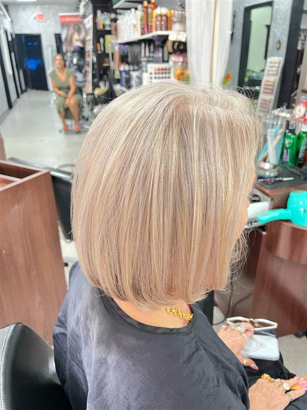 Hair styled at Professional Beauty Bar in Sarasota, look 48