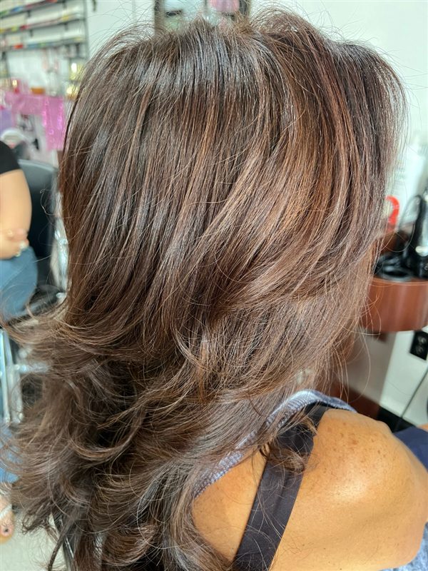 Hair styled at Professional Beauty Bar in Sarasota, look 54