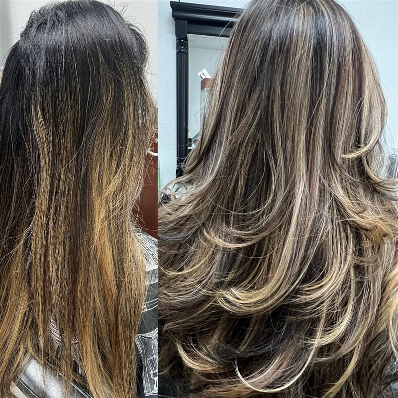 Hair styled at Professional Beauty Bar in Sarasota, look 57