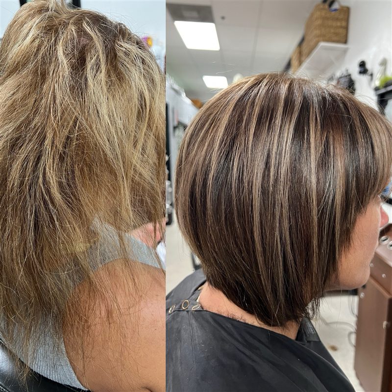 Hair styled at Professional Beauty Bar in Sarasota, look 60