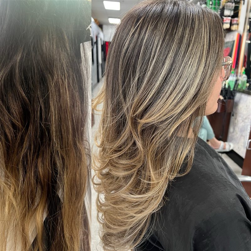 Hair styled at Professional Beauty Bar in Sarasota, look 56