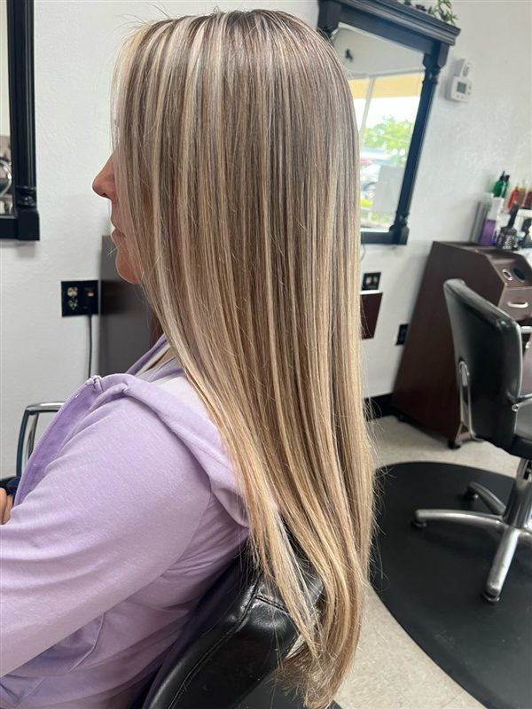 Hair styled at Professional Beauty Bar in Sarasota, look 53