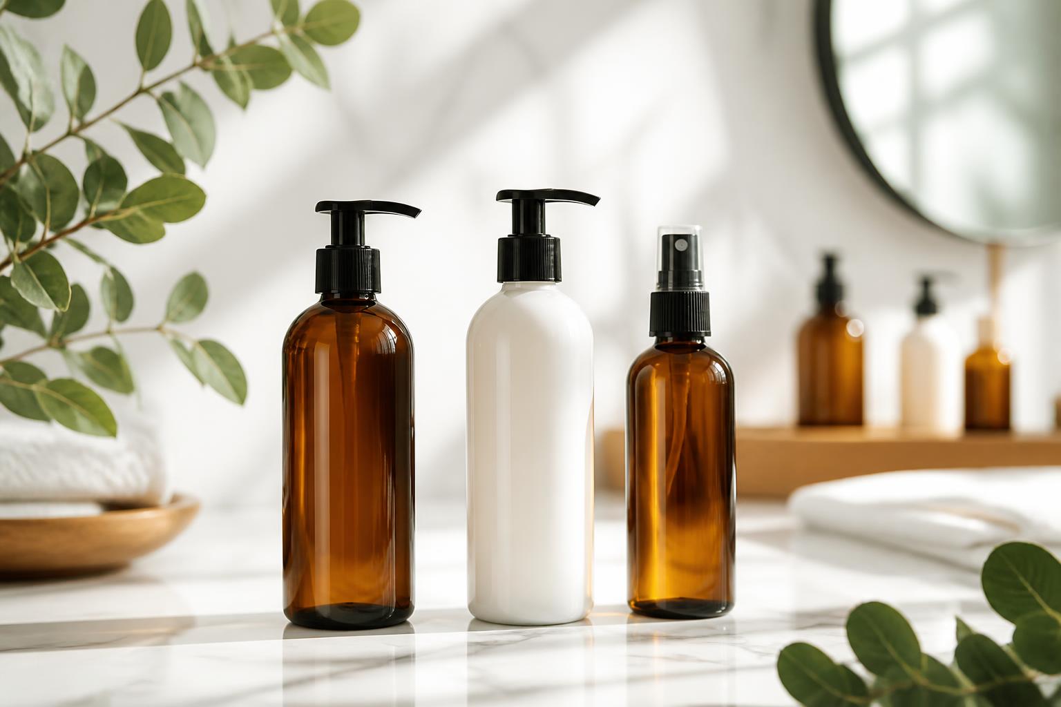 The Back Bar System: Clean Start Shampoo, Sweet Water treatment and Moisture Maintenance conditioner